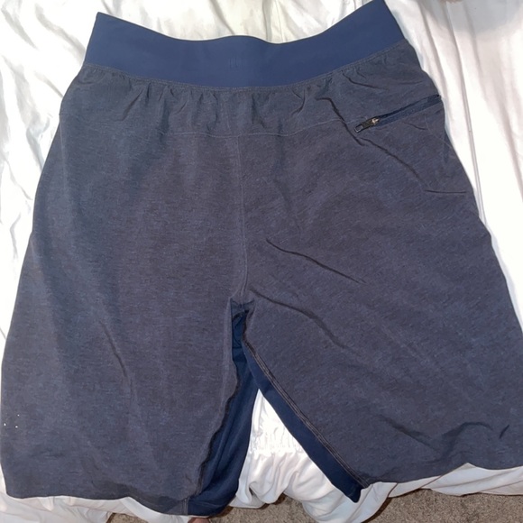 Navy lulu lemon shorts - Picture 2 of 2